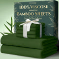 DECOLURE 100% Viscose Bamboo Sheets Full Size - Cooling Comfort