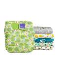 Miosolo Classic Reusable Cloth Diapers Set - Pack of 6 (Adjustable