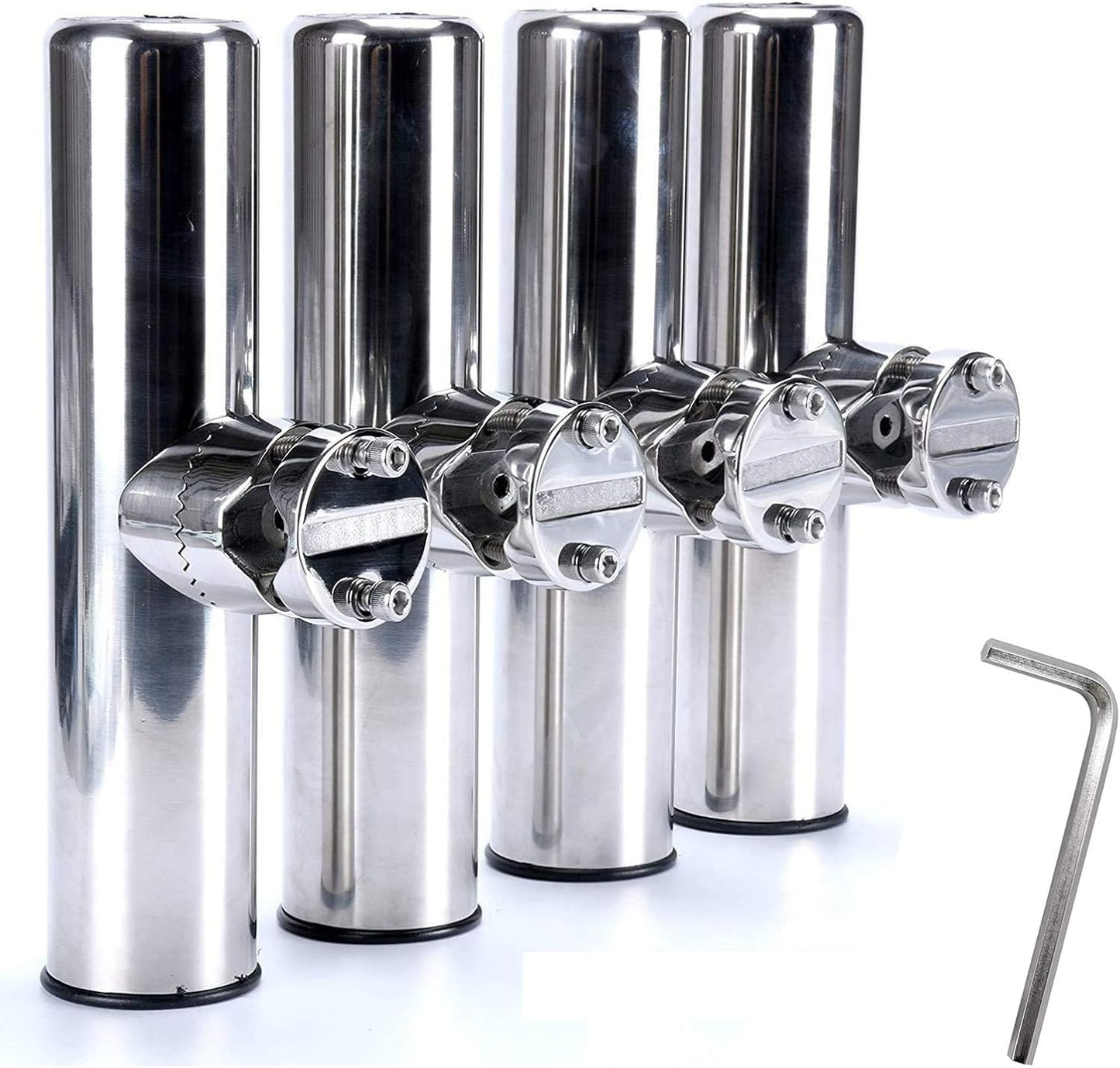 Amarine Made Boat Fishing Rod Holder for Rails 7/8in to 1