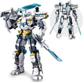 Ice Warrior Mech Building Set 561 pcs - Creative Action Robot Model