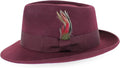 Belfry Gangster 100% Wool Crushable Dress Fedora - Classic