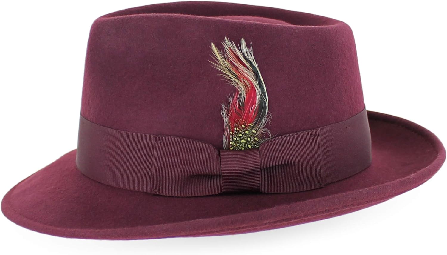 Belfry Gangster Wool Stain Resistant Crushable Dress Fedora