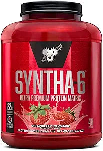 BSN SYNTHA-6 Strawberry Protein Powder for Delicious Nutrition