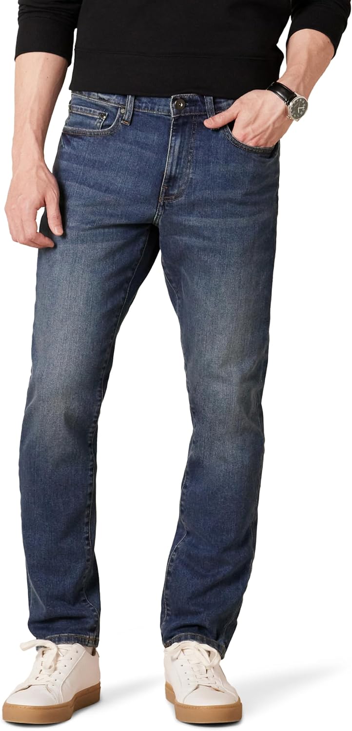 Men's Slim-Fit Comfort Stretch Jeans for All-Day Wear