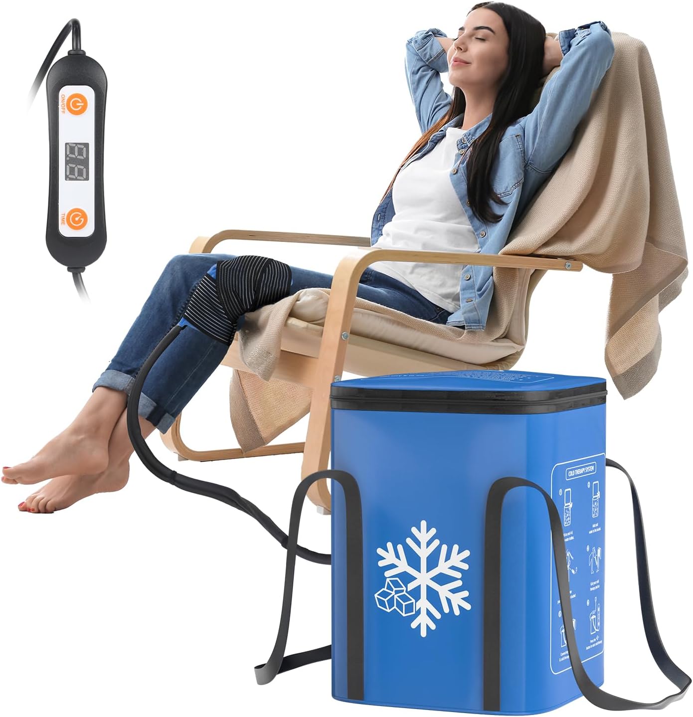 Ice Machine for Knee After Surgery - Quiet Cold Therapy Device