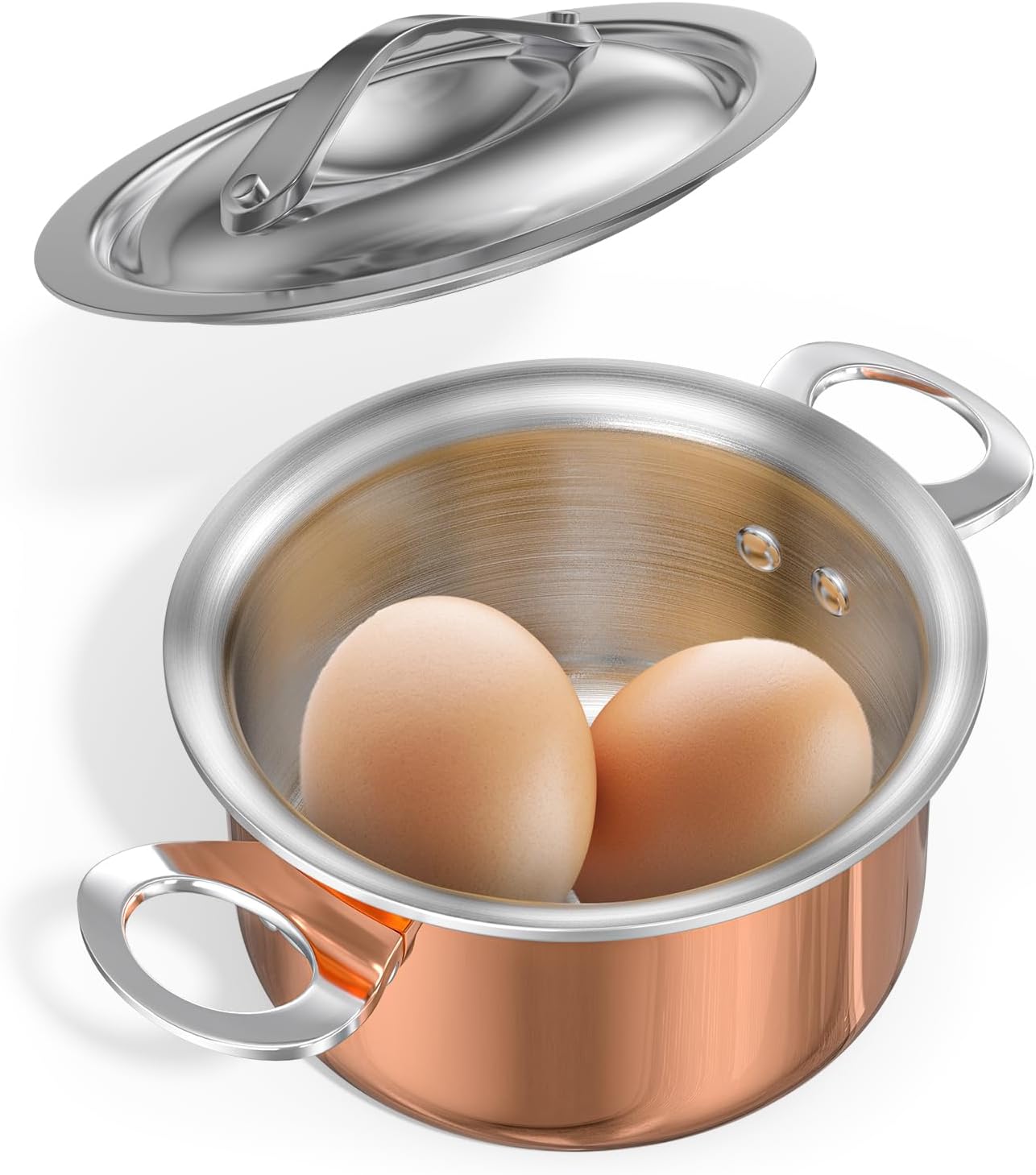 Macevia Mini Sauce Pan with Lid for Butter and Sauces