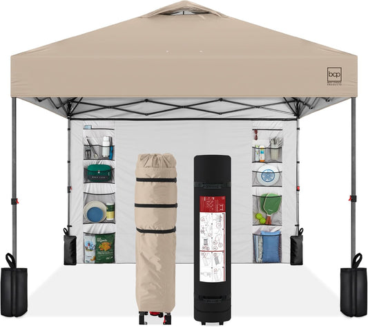 Best Choice Products 10x10ft Easy Pop Up Canopy for Events