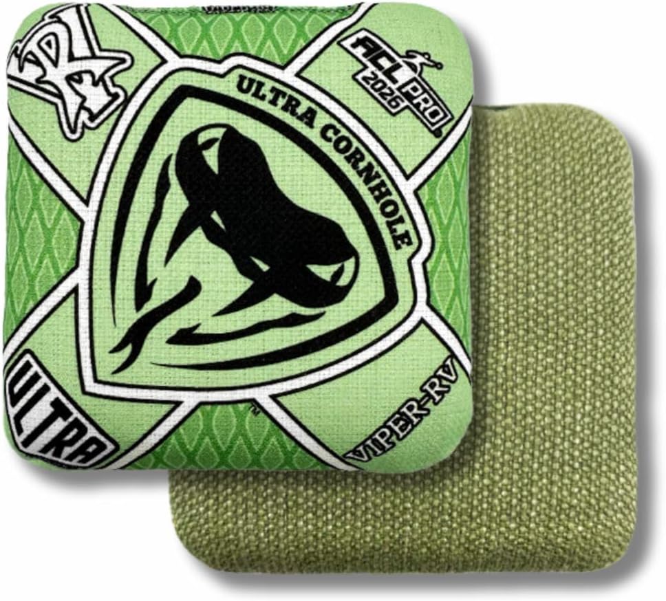 Ultra Cornhole Bags Viper-RV Set - ACL Approved for 2026