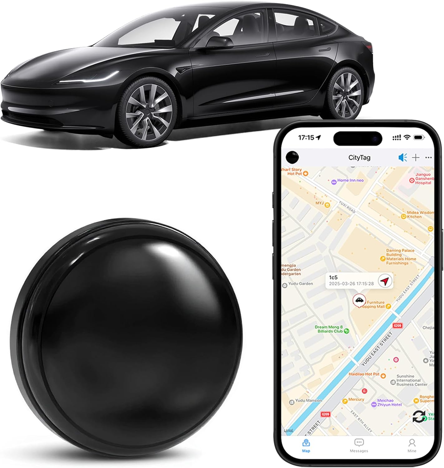GPS Tracker for Vehicles - Real-Time Location Tracking Device