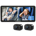 Baby Car Camera Dual-Channel 6.8 in HD 1080P Display - Dual View