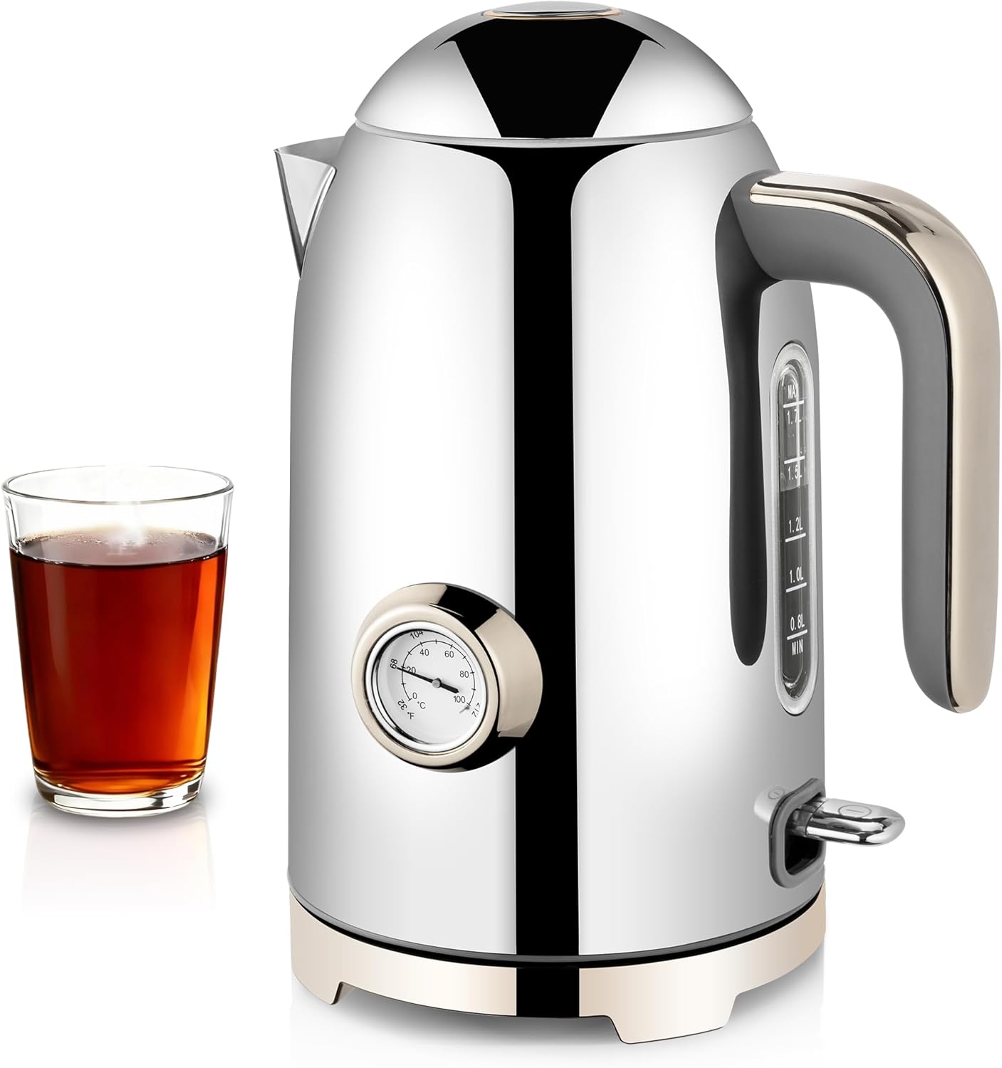 SUSTEAS Electric Kettle - 57oz Fast Heating Water Boiler