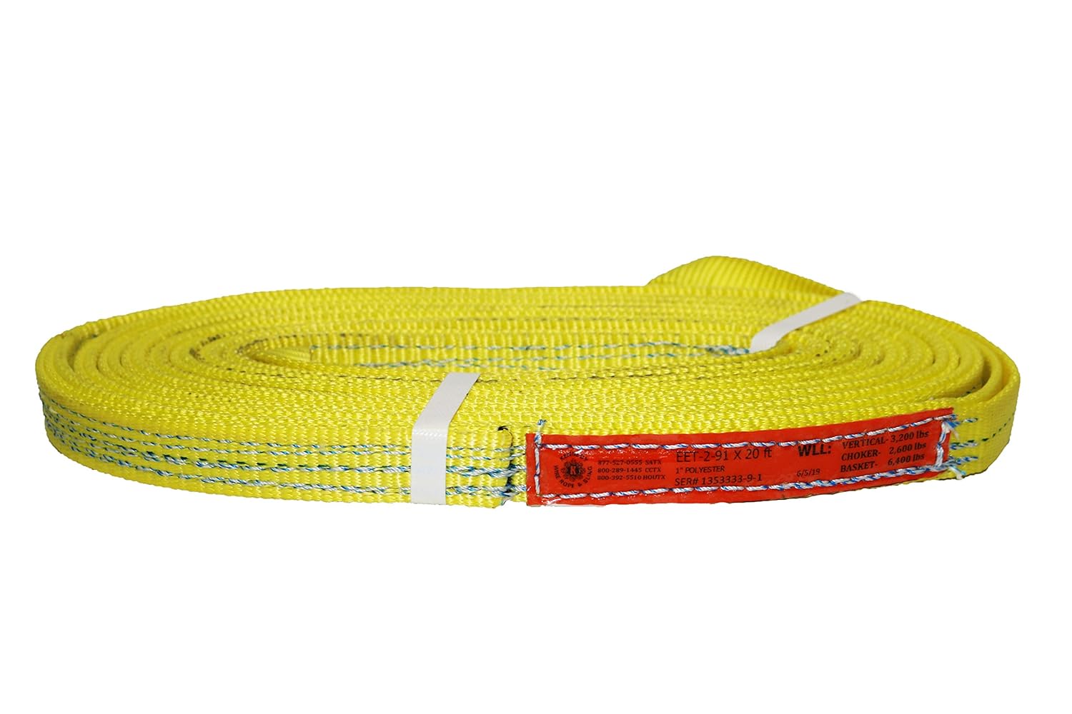 1 in x 18 ft 2-Ply Twist Eye Polyester Lifting Sling Review