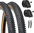 Hycline 26x1.95 Mountain Bike Tire 2-Pack with Tubes - Durable