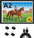 A2 Extra Large Tracing LED Light Pad for Diamond Art - Smooth, Bright