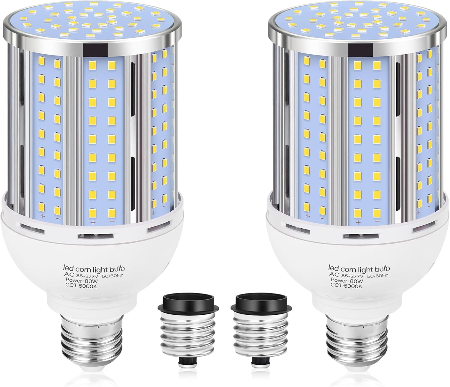 80W LED Corn Light Bulb for Bright Indoor and Outdoor Use