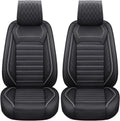Aierxuan 2PCS Seat Covers Leather Cushions for Cars