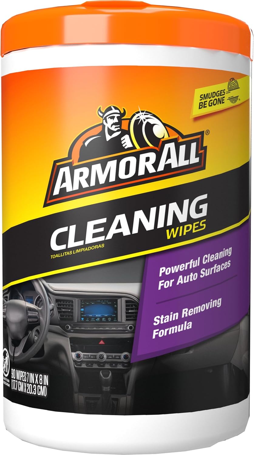 Armor All Car Cleaning Wipes - All-in-One Interior & Exterior Care