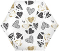 Lightweight Auto Open Close Heart Umbrella - Rain Ready