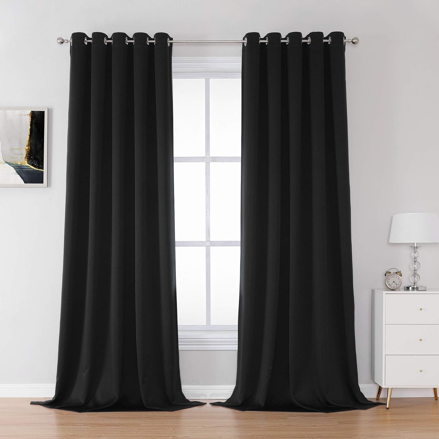 DUALIFE Blackout Curtain Panels for Energy Efficiency and Privacy