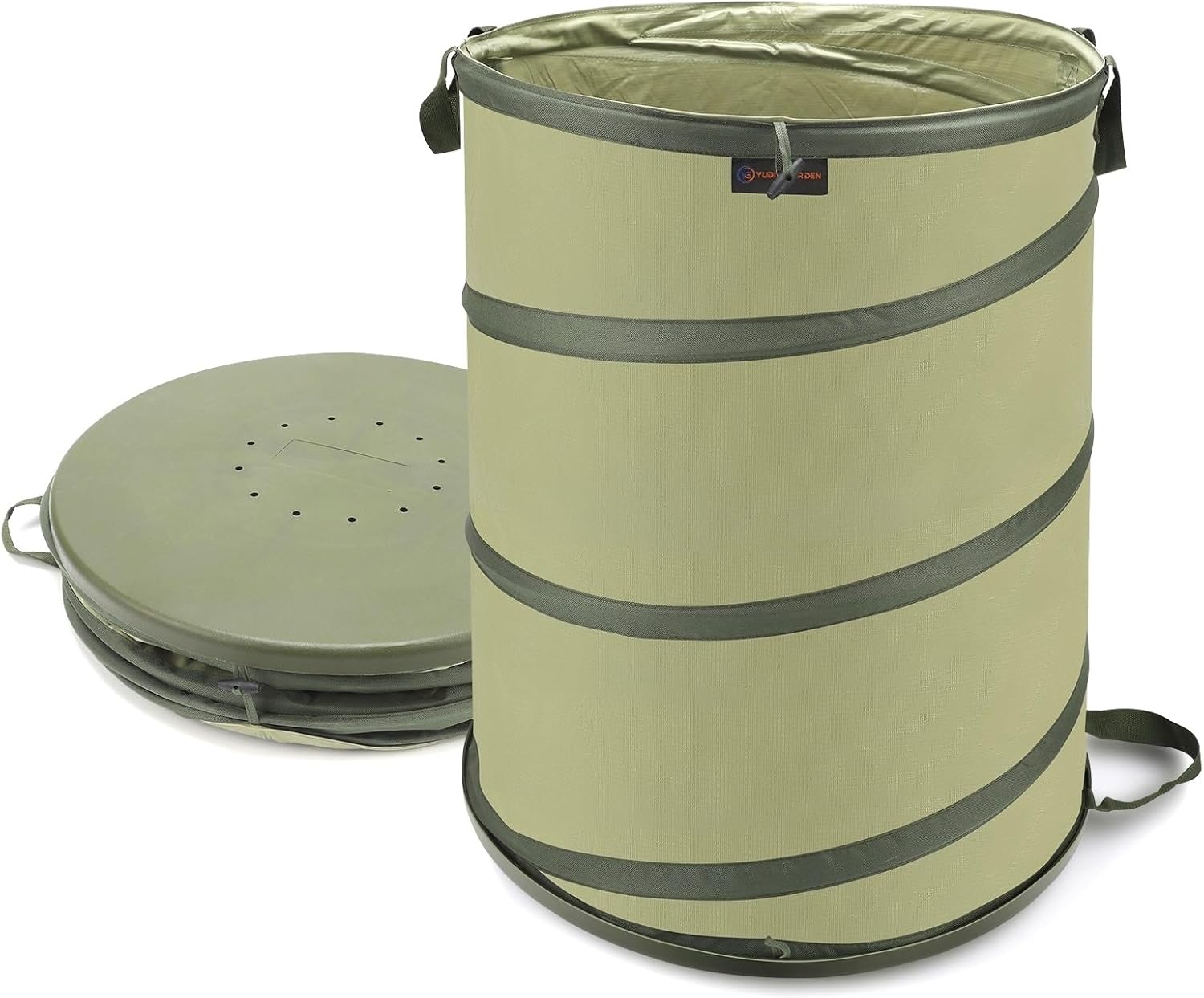 YUDI & GARDEN 45 Gallon Collapsible Garden Bag for Yard Waste