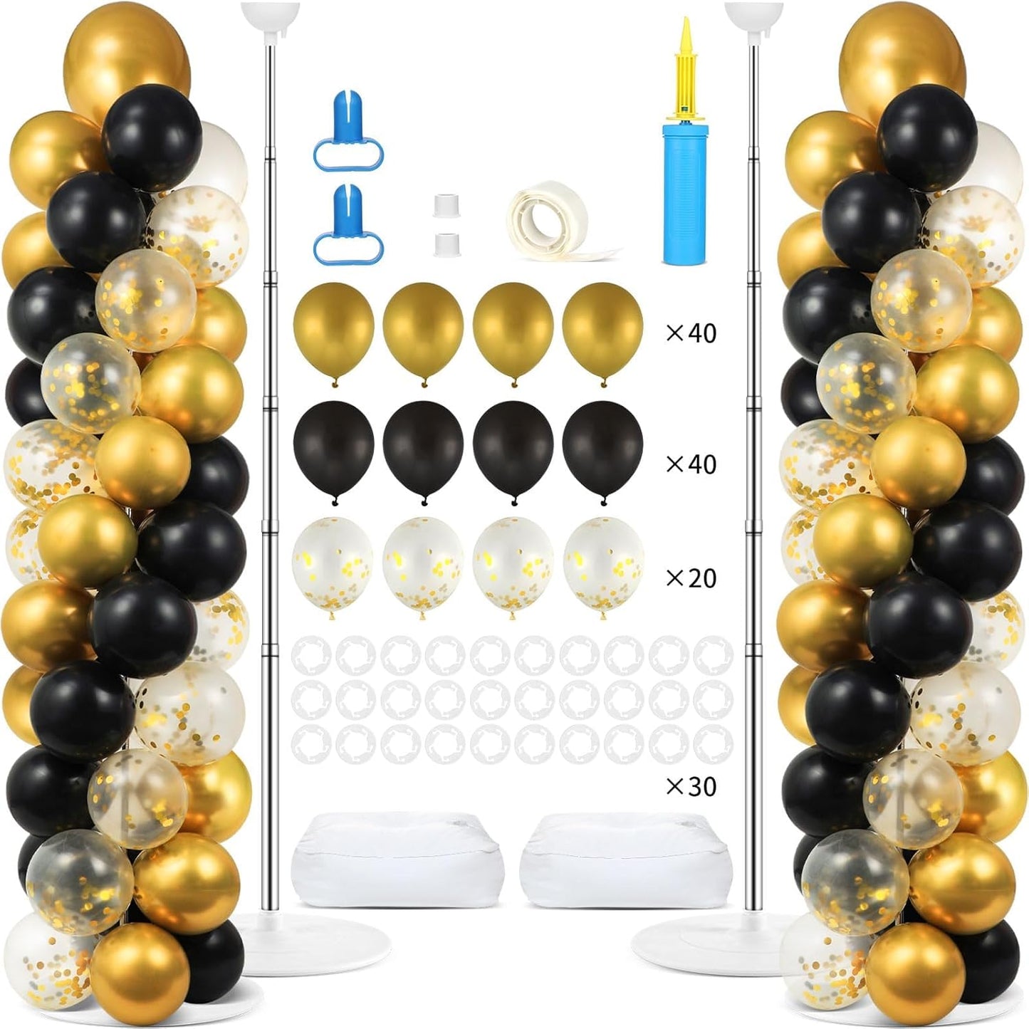 Adjustable Balloon Column Stand Kit for Stunning Party Decor