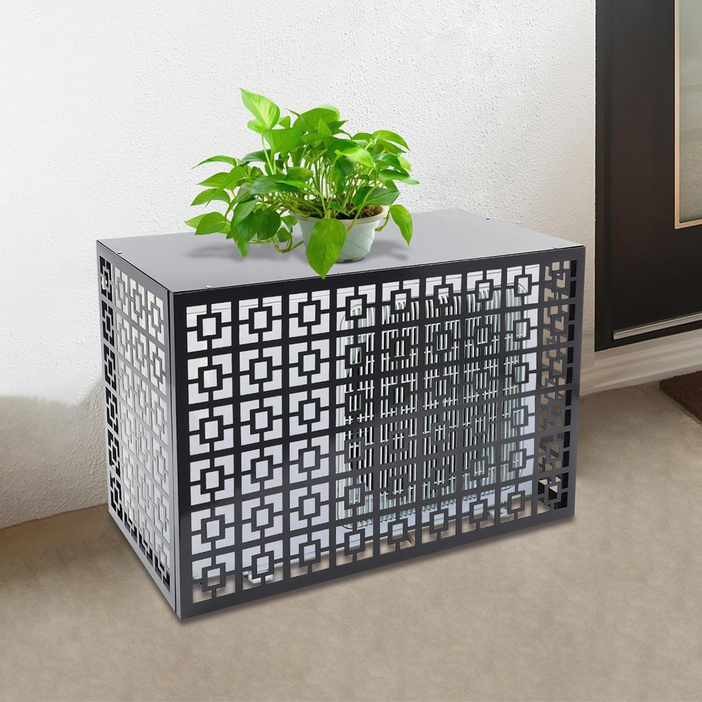 Aluminum AC Fence Privacy Screen - Waterproof & Stylish