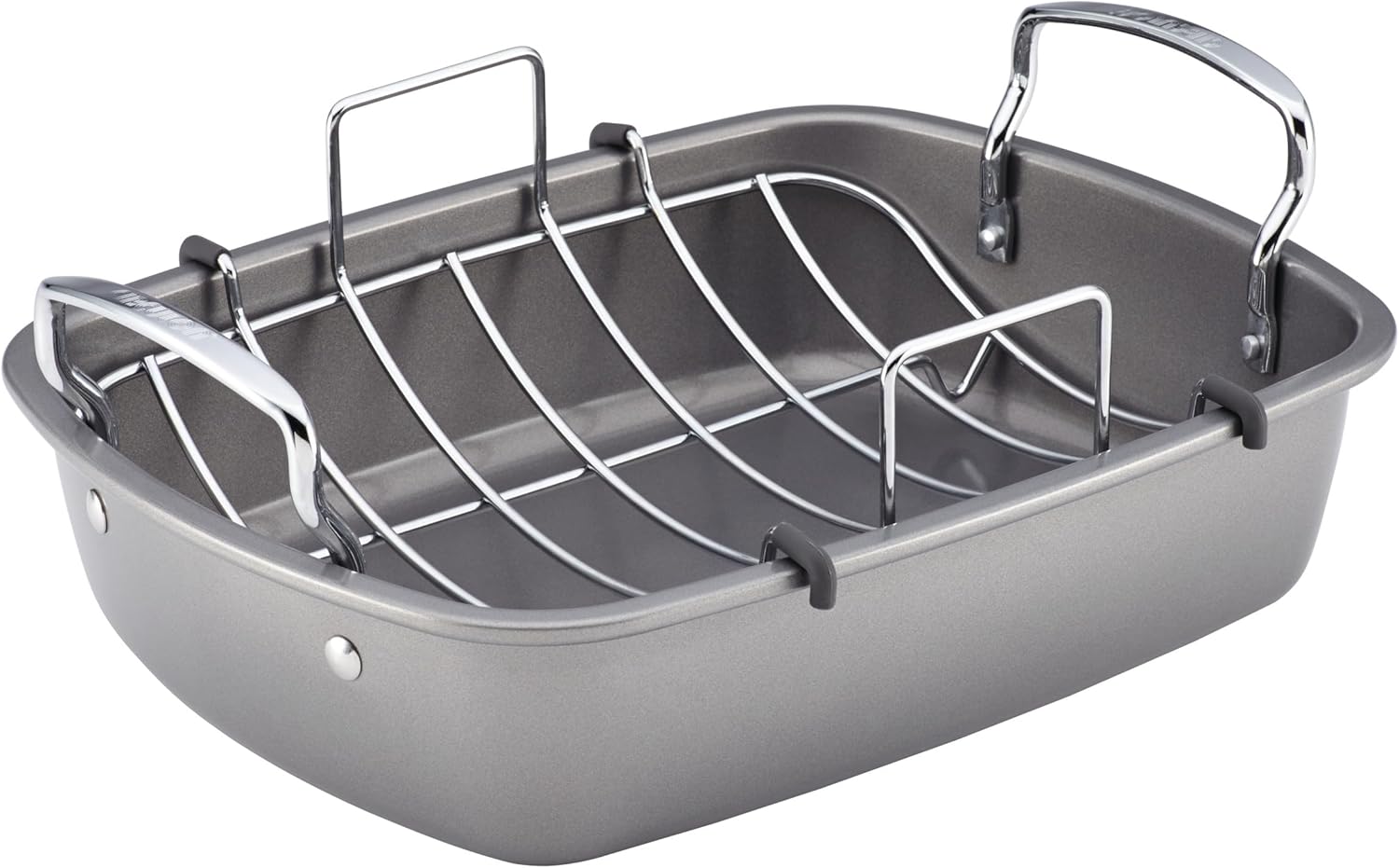 Circulon Nonstick Roasting Pan with Rack - 17 Inch x 13 Inch
