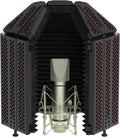 XTUGA Recording Microphone Isolation Shield - 5-Panel Foldable Vocal