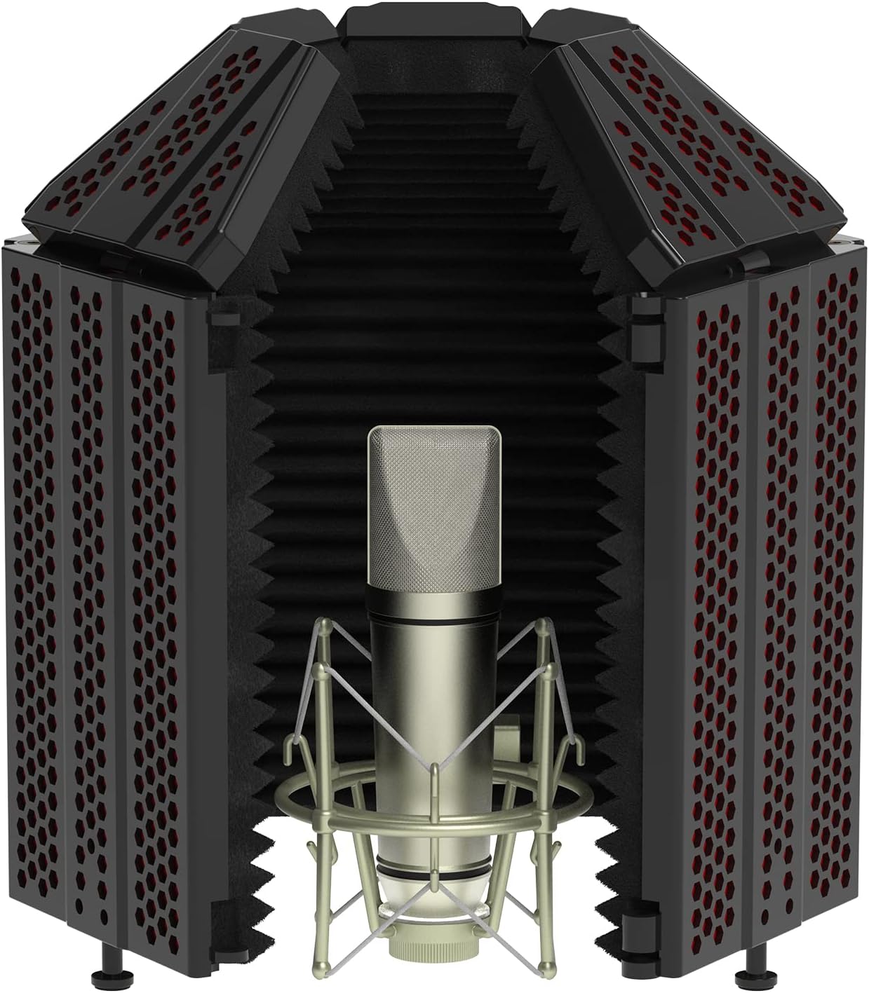 XTUGA Microphone Isolation Shield for Superior Sound Quality