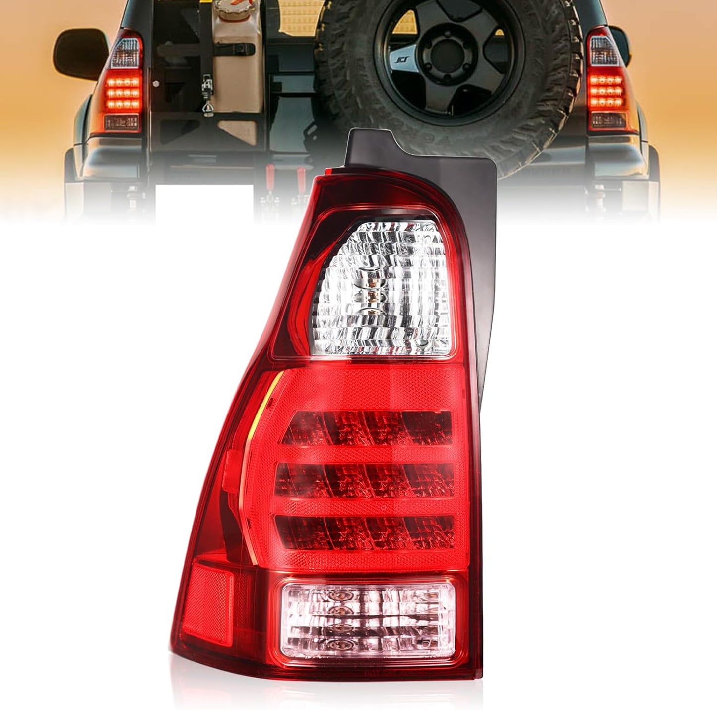 Boine Left Driver Side Tail Light Assembly for 2006-2009 4Runner
