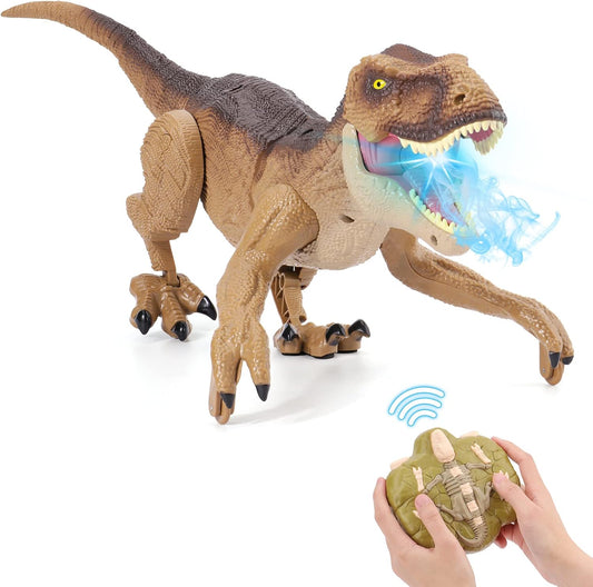 VERTOY Remote Control Dinosaur Toys for Boys - Realistic T-Rex