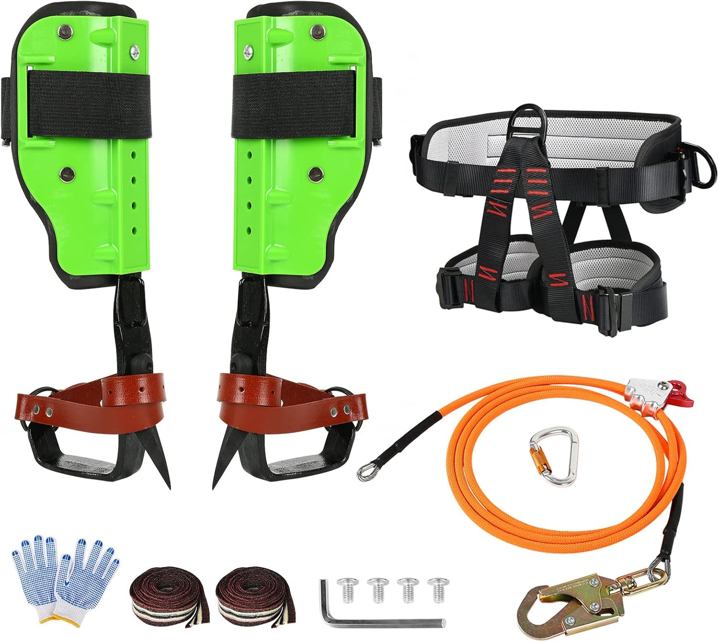 Professional Tree Climbing Spikes Kit