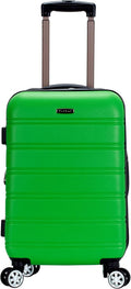20-Inch Green Hardside Carry-On Spinner Luggage - Lightweight Travel