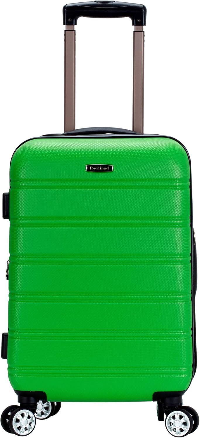 Rockland Melbourne Hardside Expandable Spinner Luggage 20-Inch