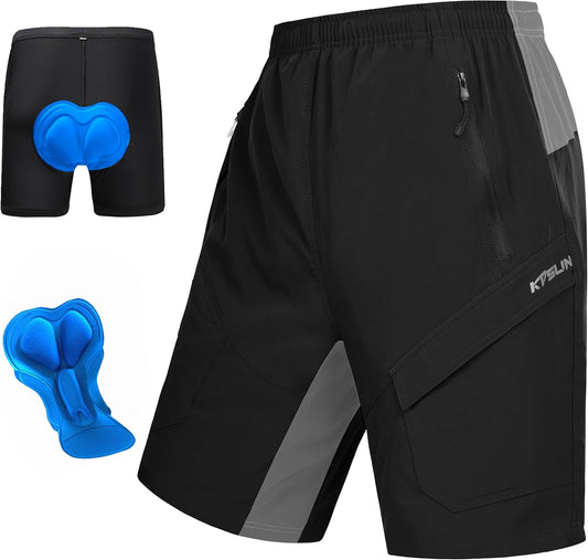 Men's Mountain Bike Shorts with 3D Padding for Ultimate Comfort