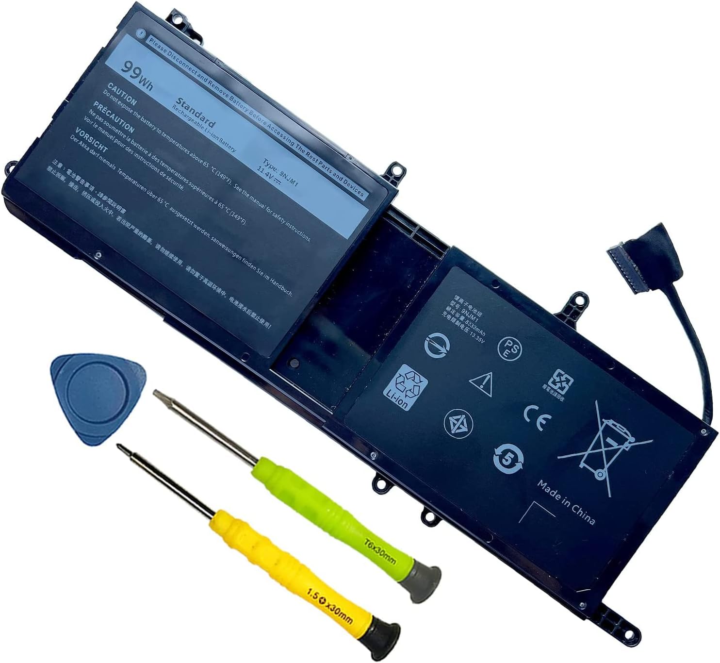 BOWEIRUI 99Wh Alienware Battery Upgrade