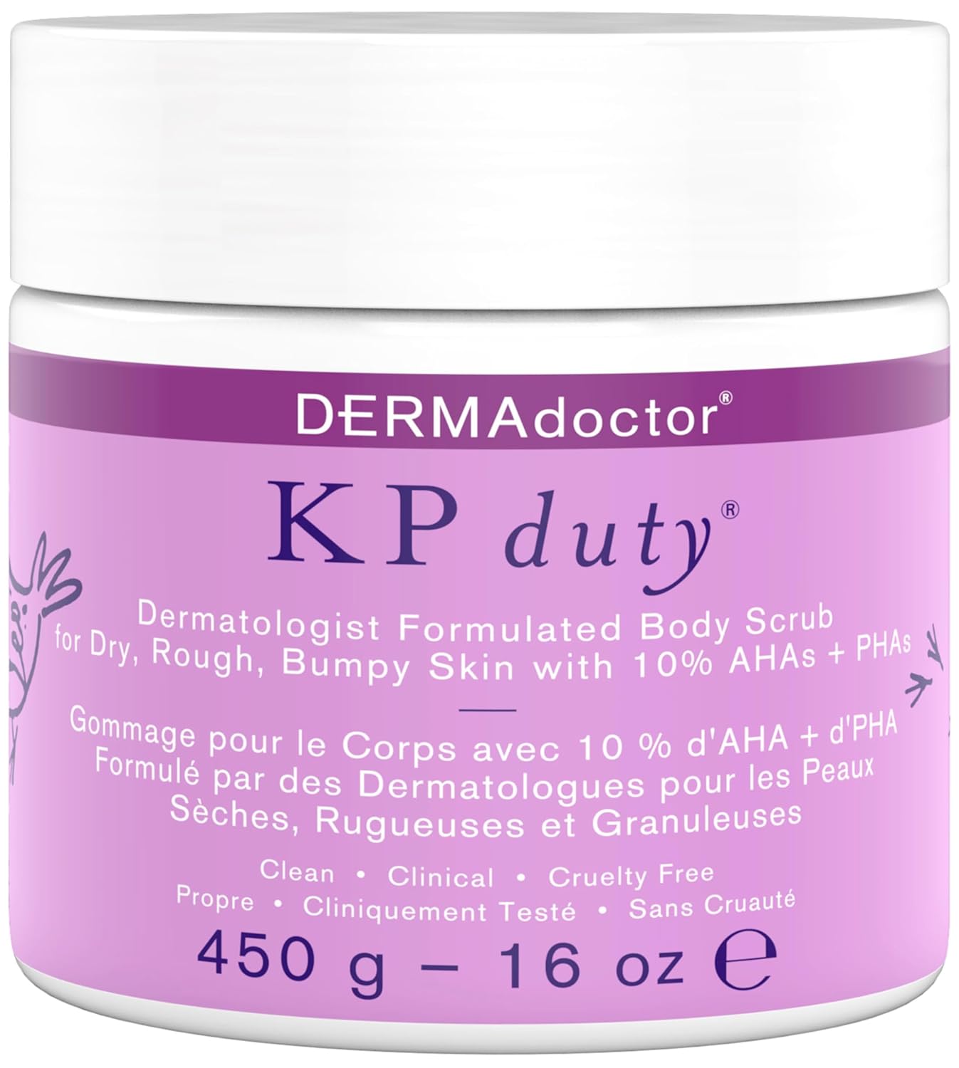 KP Bump Eraser Body Scrub with 10% AHAs + PHAs for Smooth Skin