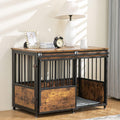 KOOPRO 40 Inch Dog Crate Furniture with Cushion - Sturdy Decorative