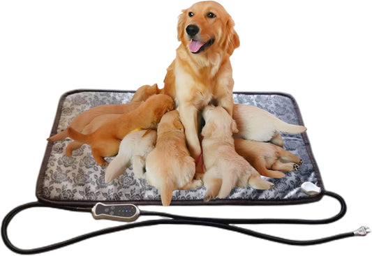 Puppy Heating Pad for Whelping New Born Dogs and Cats