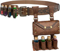 Medieval Alchemy Belt Waist Pack Combo in PU Leather - Potion Pouch