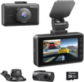 4K Dash Cam Pro Car Camera Front and Rear - Clear 4K Night Vision