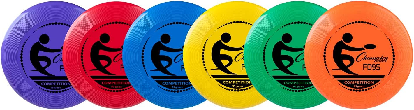 Champion Sports Plastic Discs - Brighten up Your Game!