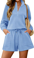 KISSMODA 2 Piece Sets for Women Casual Tracksuits Lounge Wear