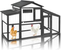 Spacious 2-Story Hen House for Happy Hens and Ducks