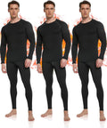 Men's Thermal Underwear Long Johns Set - Fleece Lined Warmth
