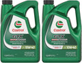 Castrol GTX High Mileage 10W-40 Synthetic Blend Motor Oil Pack of 2