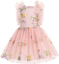 Colorful Confetti Birthday Dress for Girls' Cake Smash Moments