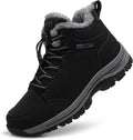 Women's Snow Boots Fur Lined Warm Ankle Boot Waterproof - Cozy Grip
