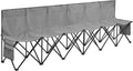 Foldable Sideline Bench 600D Oxford Double Layer Fabric - Portable