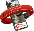SATELLAI GPS Dog Collar Red - Flexible Virtual Fencing & AI